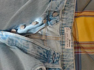 3 Pantalones vaqueros desgastados azules