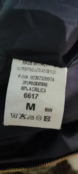 Giubbotto donna con cappuccio taglia M