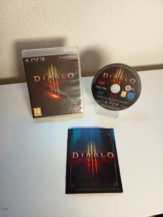 Diablo III PS3 Juego + Manual