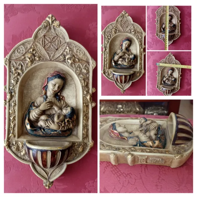 Benditera Virgen María Niño Jesús PUJOL CASTILLON