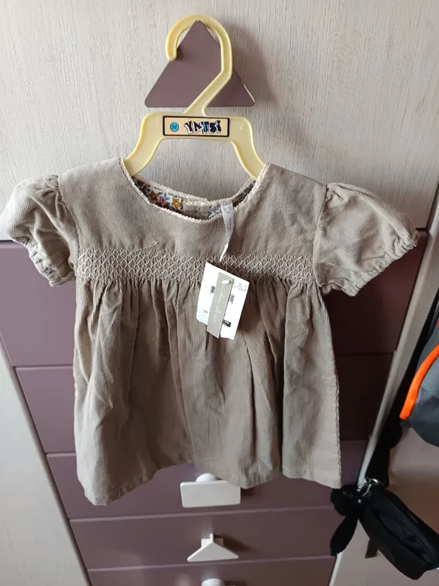 Lote 2 vestidos niña 9-12 meses