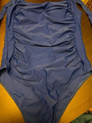 Bañador mujer azul