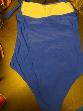 Bañador mujer azul