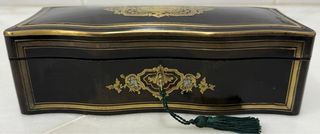 ANTIGUA CAJA BOULLÉ FRANCIA SIGLO XIX 