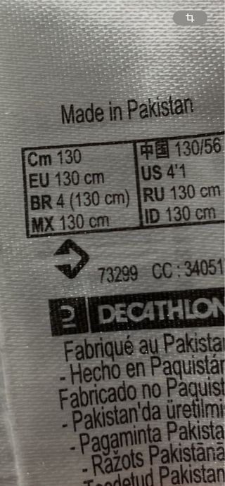 Kimono infantil blanco