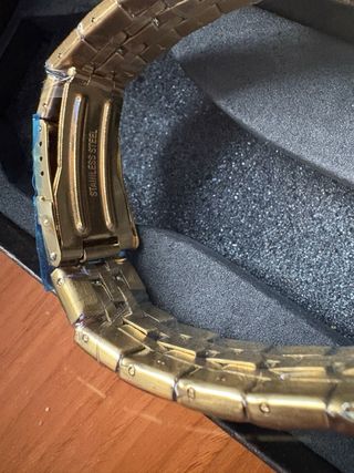 Reloj ORKINA Mecánico Dorado Esfera Azul