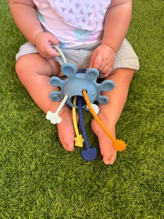 Juguete Montessori 1-2 Años Pulpo Silicona sin BPA