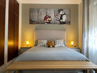 Set Cuadros Banksy Super Mario