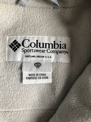 Chaqueta Columbia Mujer Azul Claro