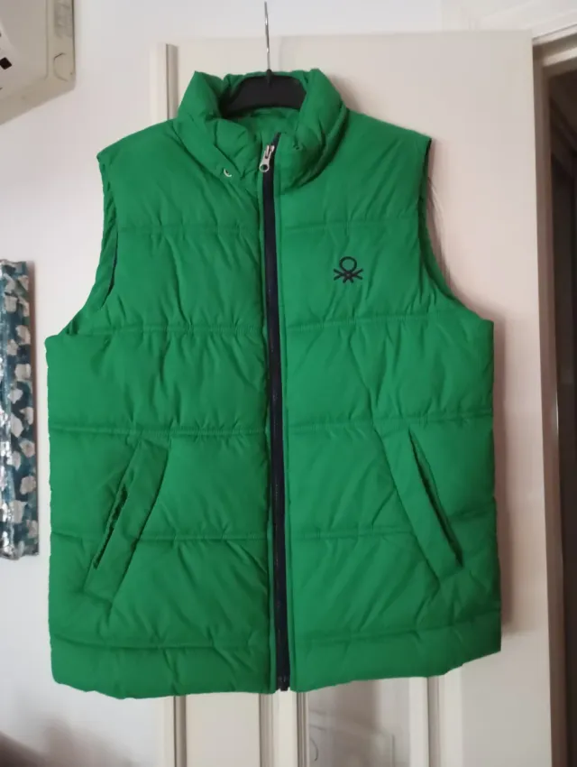 Chaleco Benetton niño talla 8 a 10 años