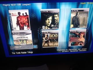 PS3 con disco duro de 2TB y 14 juegos fisicos