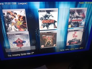 PS3 con disco duro de 2TB y 14 juegos fisicos
