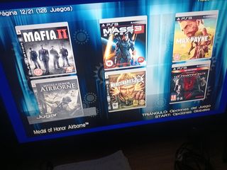 PS3 con disco duro de 2TB y 14 juegos fisicos