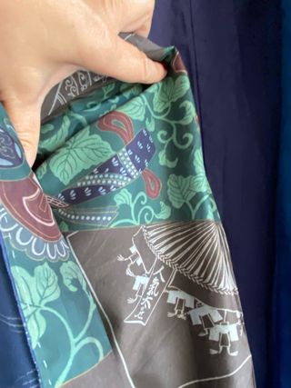 Kimono tradicional reconvertido