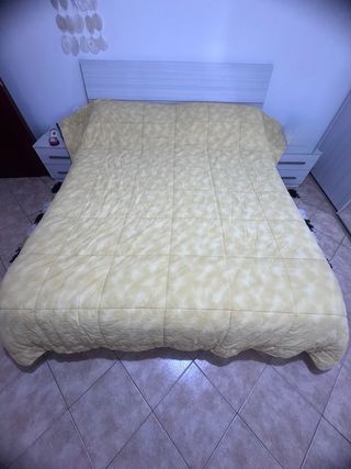 Trapunta matrimoniale con rose