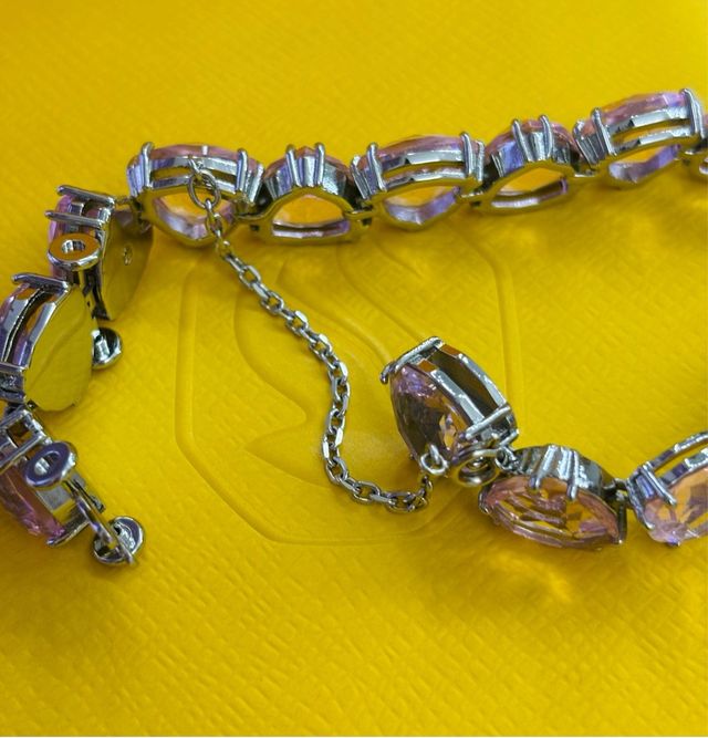 Brazalete Swarovski Millenia Rosa 