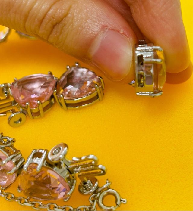 Brazalete Swarovski Millenia Rosa 