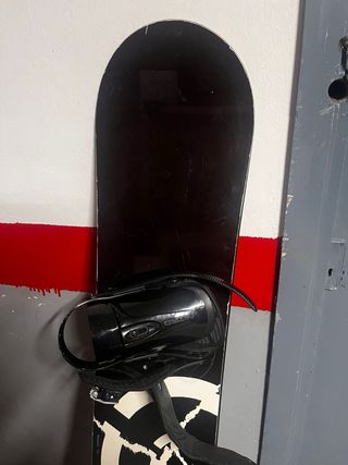 Tabla Snowboard Nitro 155cm + Fijaciones