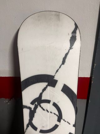 Tabla Snowboard Nitro 155cm + Fijaciones