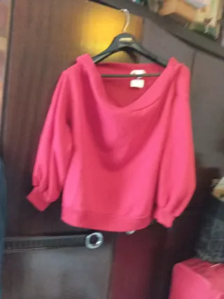 Sudadera Hym Mujer Talla Única Roja