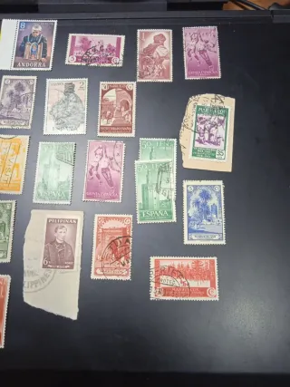 Sellos Andorra y Colonias