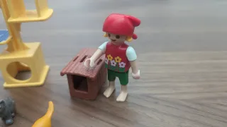 Playmobil 4347 Árbol con Gatos