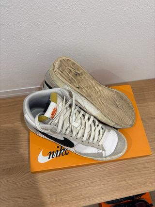 Nike Blazer Mid '77 Vintage Grigio Bianco