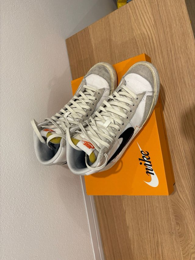 Nike Blazer Mid '77 Vintage Grigio Bianco