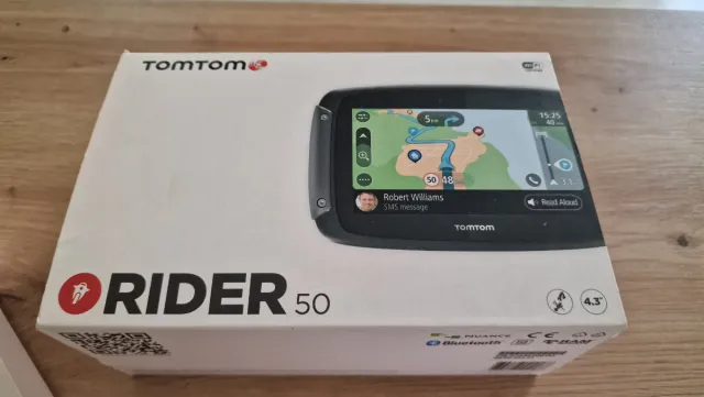 Navegador GPS Moto TomTom Rider 50