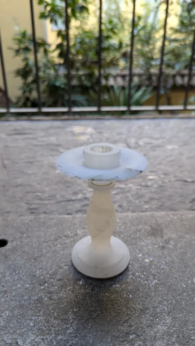 Candeliere in marmo anni '50