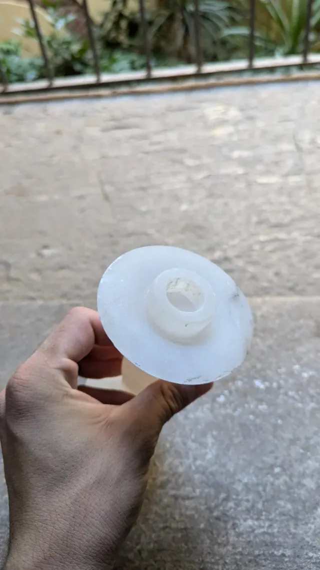 Candeliere in marmo anni '50