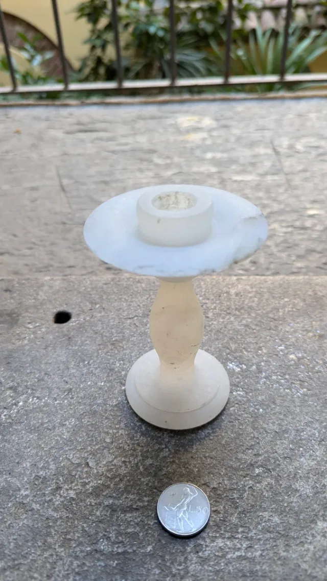 Candeliere in marmo anni '50