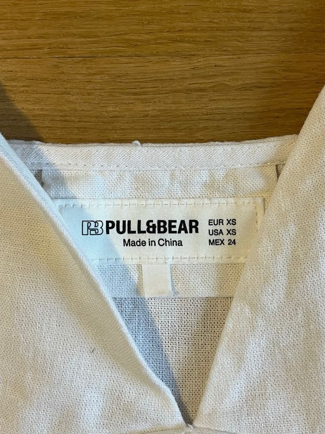 Camiseta Pull&Bear blanca tirantes