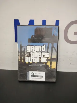 PS2 Grand Theft Auto III Double Pack