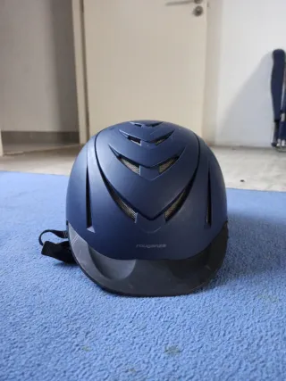 Casco Hípica Azul Fouganza