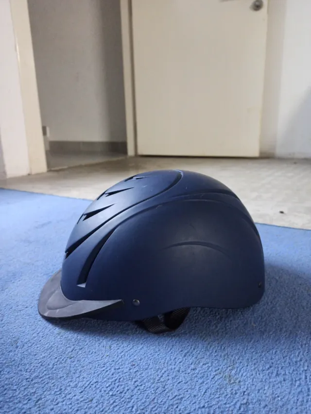 Casco Hípica Azul Fouganza