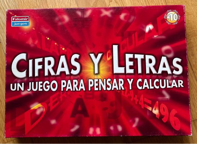 Juego Cifras y Letras Falomir
