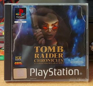 Tomb Raider Chronicles PS1 Completo PAL Italiano