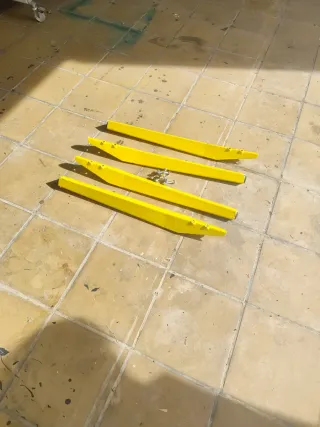 Gambe per flipper (gialle)