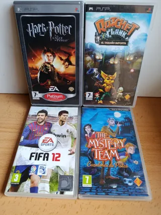 Juegos PSP: Harry Potter, Ratchet & Clank, FIFA 12
