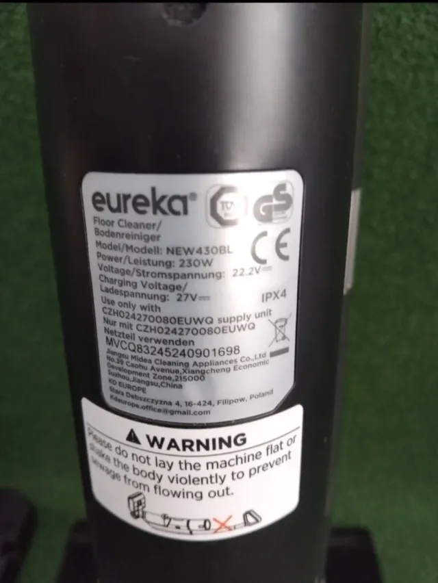 Eureka RapidWash NEW430 Aspirador