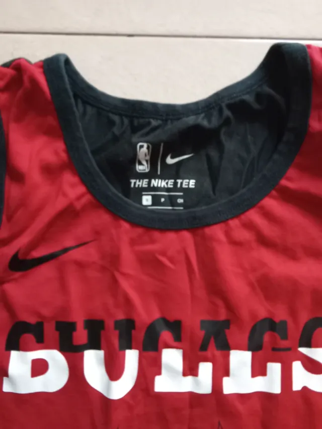 Camiseta sin mangas Nike Chicago Bulls. T.S