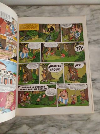 Una aventura de Astérix. La residencia de los dios