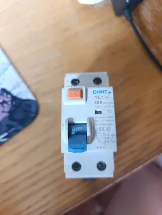 Interruptor Diferencial CHNT NL1-63 40A