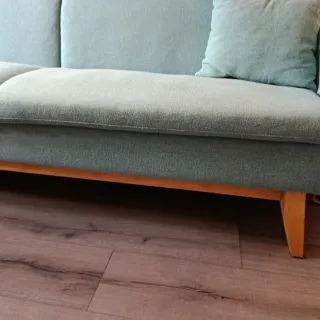 Sofá Cama Verde Tela