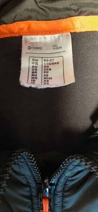 Chubasquero Quechua 3 piezas Talla XS