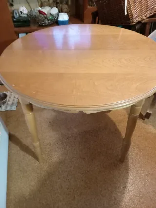 Mesa camilla extensible madera