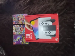 Nintendo Switch OLED Blanca