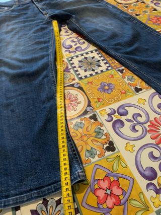 Jeans Wampum Uomo Straight Fit Tg 52