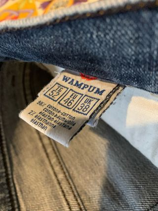 Jeans Wampum Uomo Straight Fit Tg 52